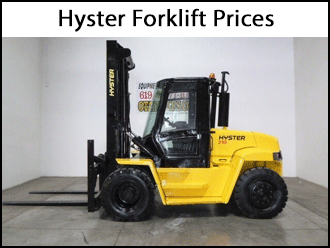 Hyster Forklift Prices
