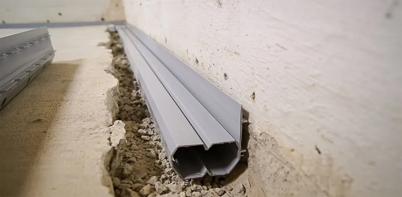 Basement Drainage Channel Cost