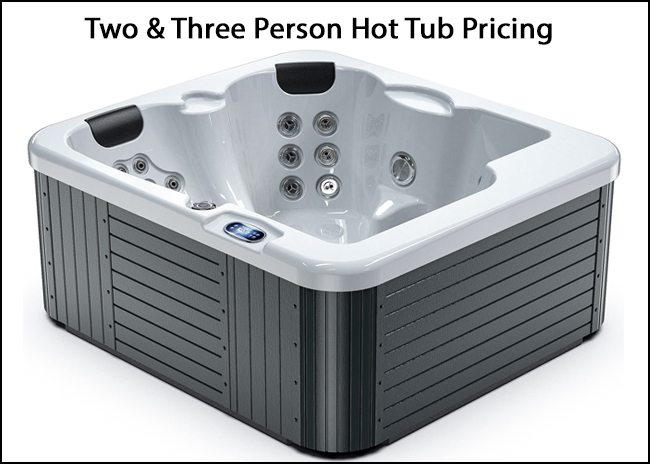 Two and Three Person Hot Tub Prices