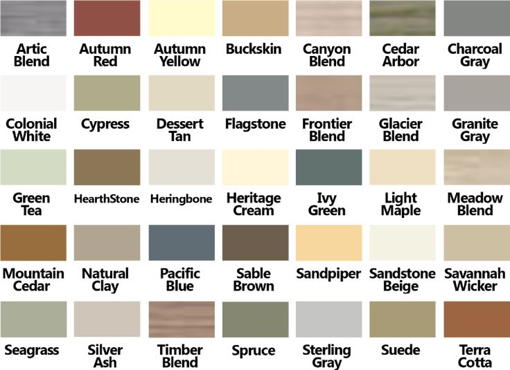 Certaineed Siding Color Options