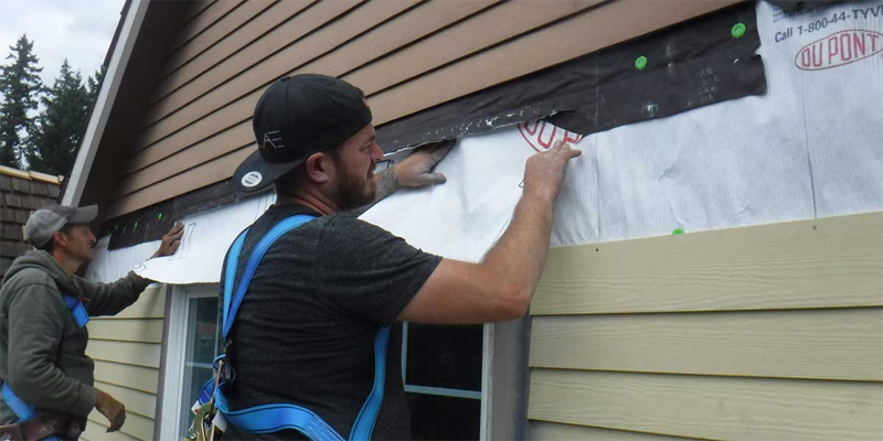 Fiber Cement Siding Installation