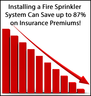 Save on Insurance Premiums with a Fire Sprinkler System