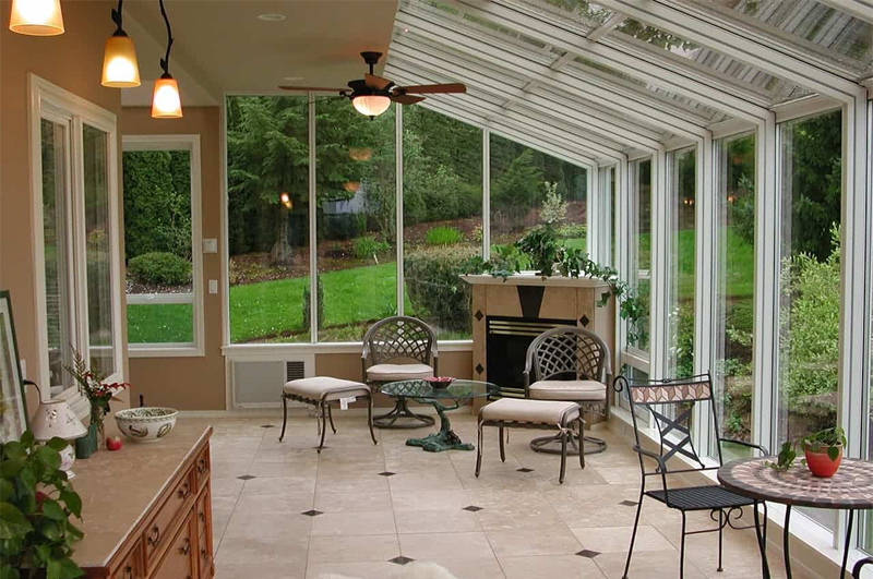 Wood Framed Solarium