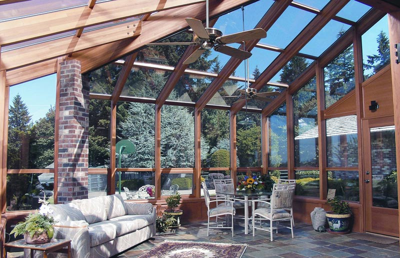 Wood Framed Solarium