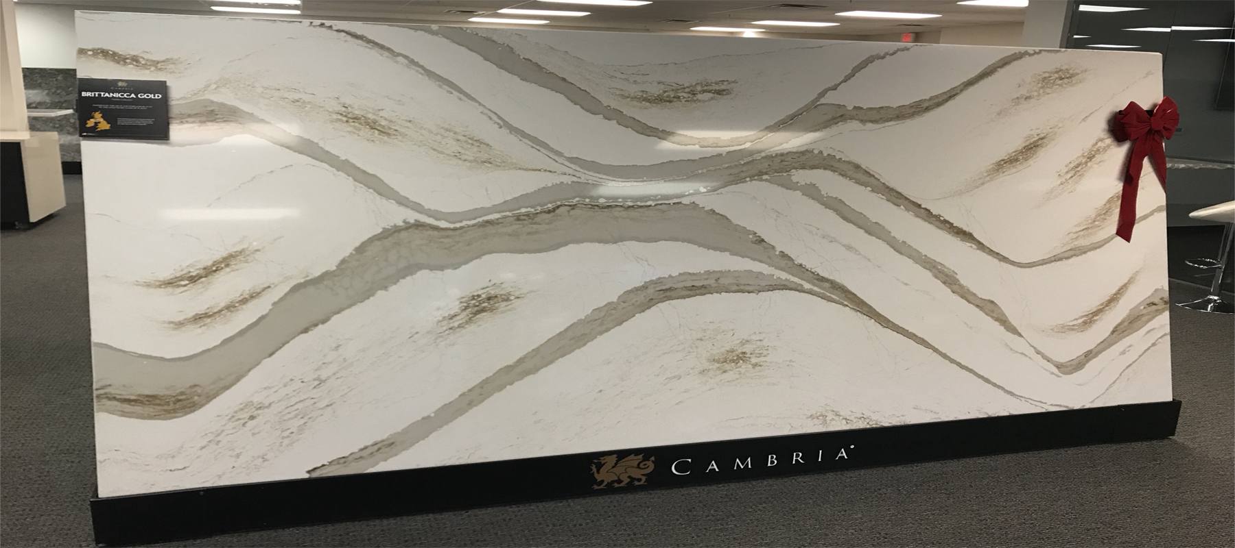 Britannicca Gold Cambria Quartz Countertop