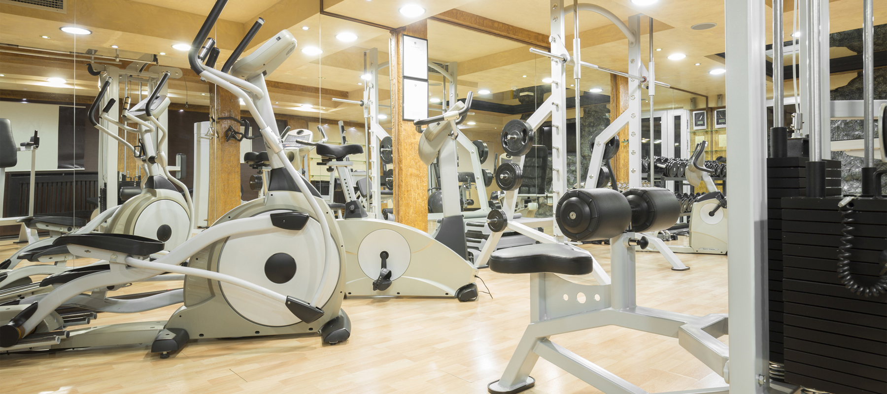 A Modern Gym that Leases it's Equipment