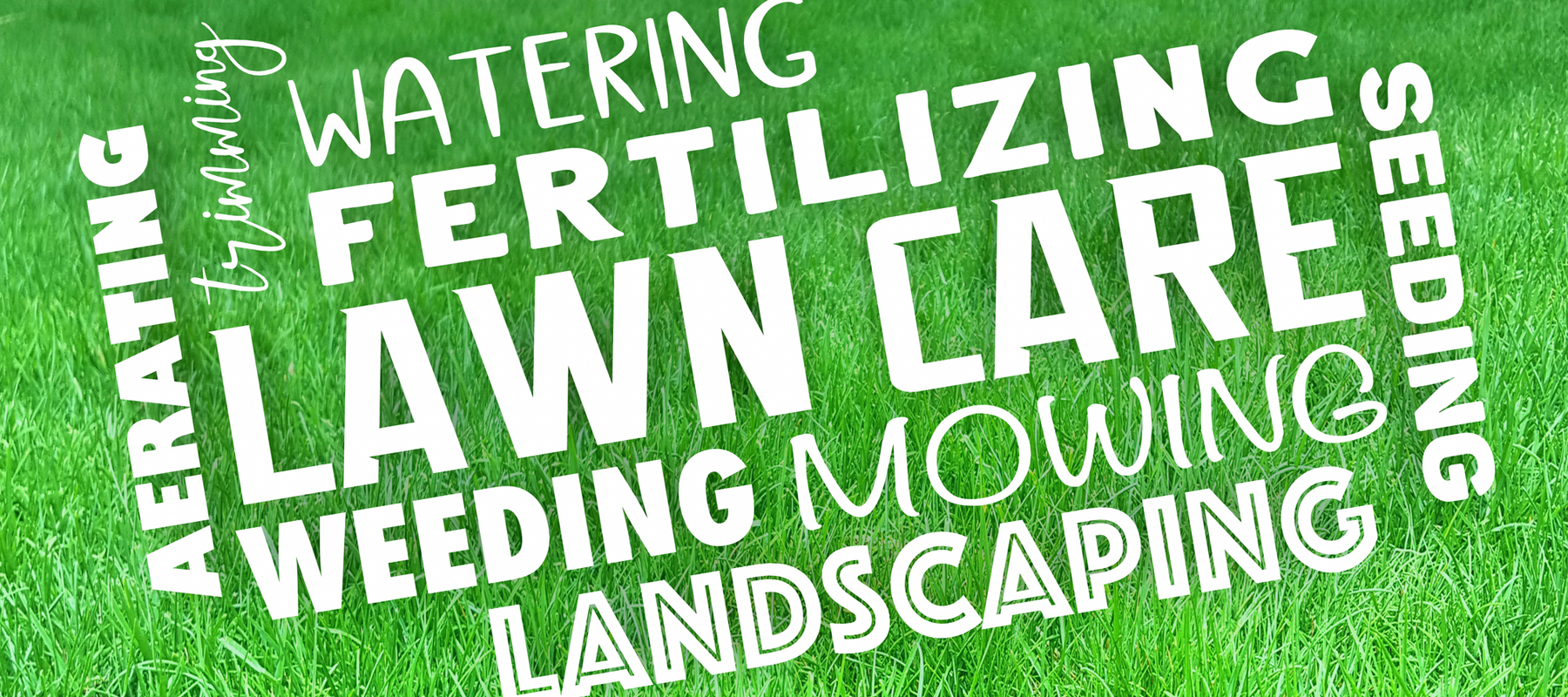 Landscapers Performing Lawncare Services