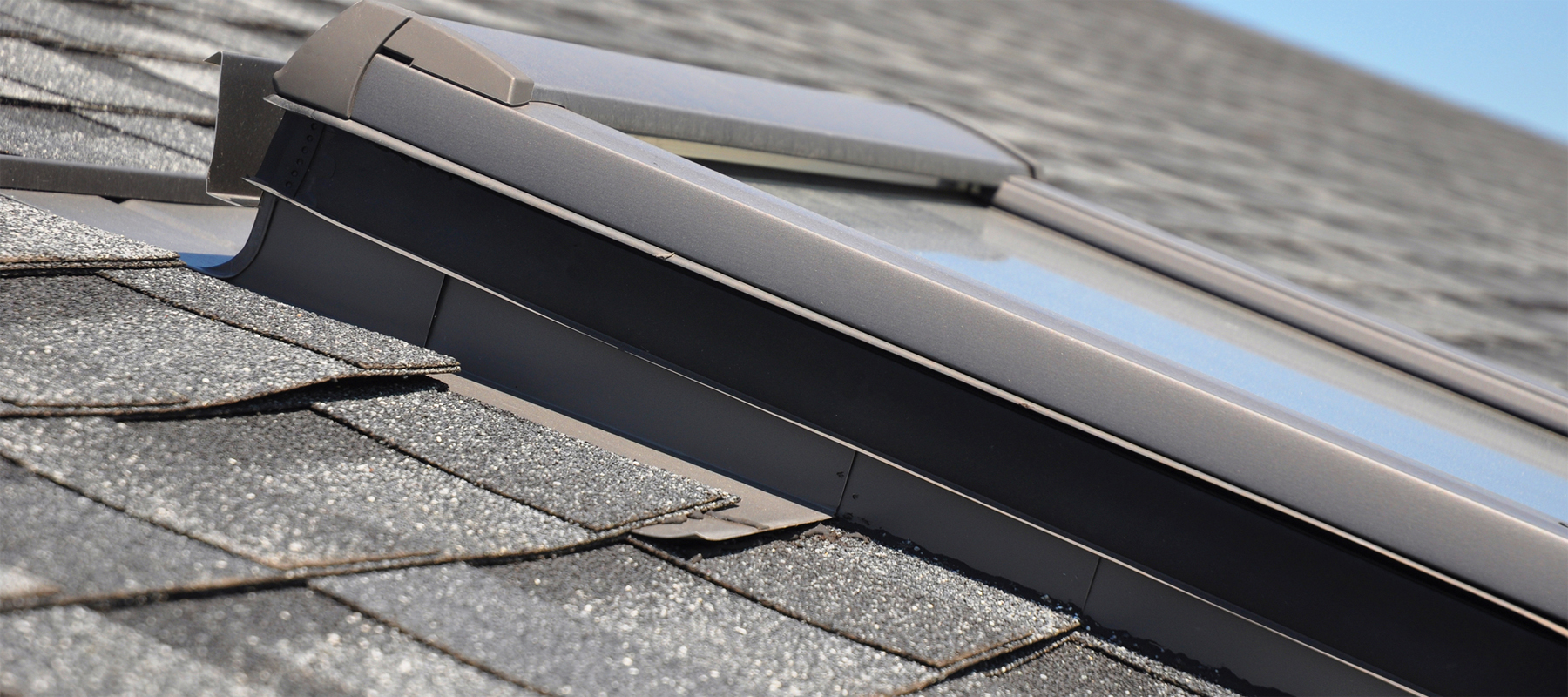 Skylight Installed on a Shingled Roof