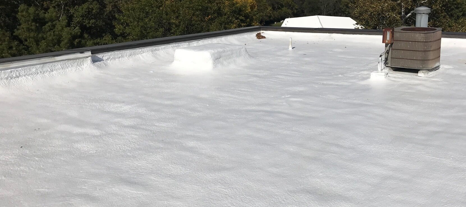 A Roof with Spray Foam System