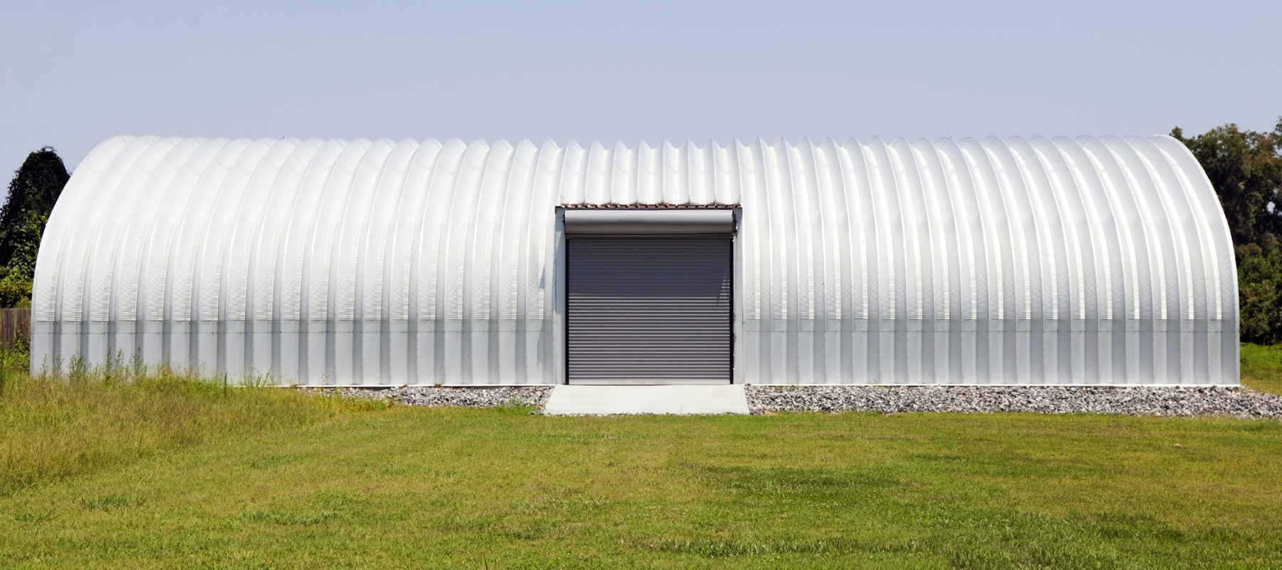 Farm Steel or Metal Quonset Hut with Door